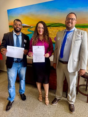 Bahia do Corte, Assessora da Senadora Mara Gabrilli e vereador Ademir dos Santos Bahia do Corte, Assessora da Senadora Mara Gabrilli e vereador Ademir dos Santos