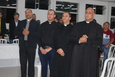 Padre Humberto, Róbinson, Valdemir e Max Padre Humberto, Róbinson, Valdemir e Max