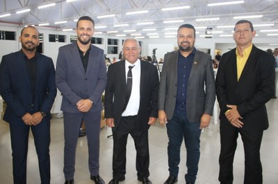 Presidente Maicon Rios, Jhon Braga, Cidão Mineiro, Diego Viveiros e Edson do Lanche