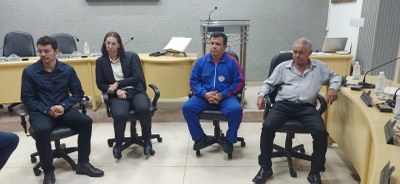 Reunião na Câmara de Vereadores Reunião na Câmara de Vereadores