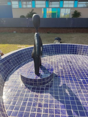 Revitaliza escultura do jardim - foto 03 - dia 21.08.2024 Revitaliza escultura do jardim - foto 03 - dia 21.08.2024