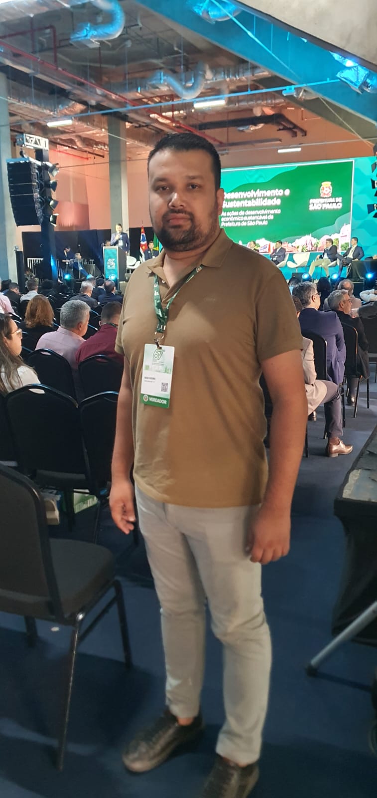 Vereadores de Américo Brasiliense durante o congresso