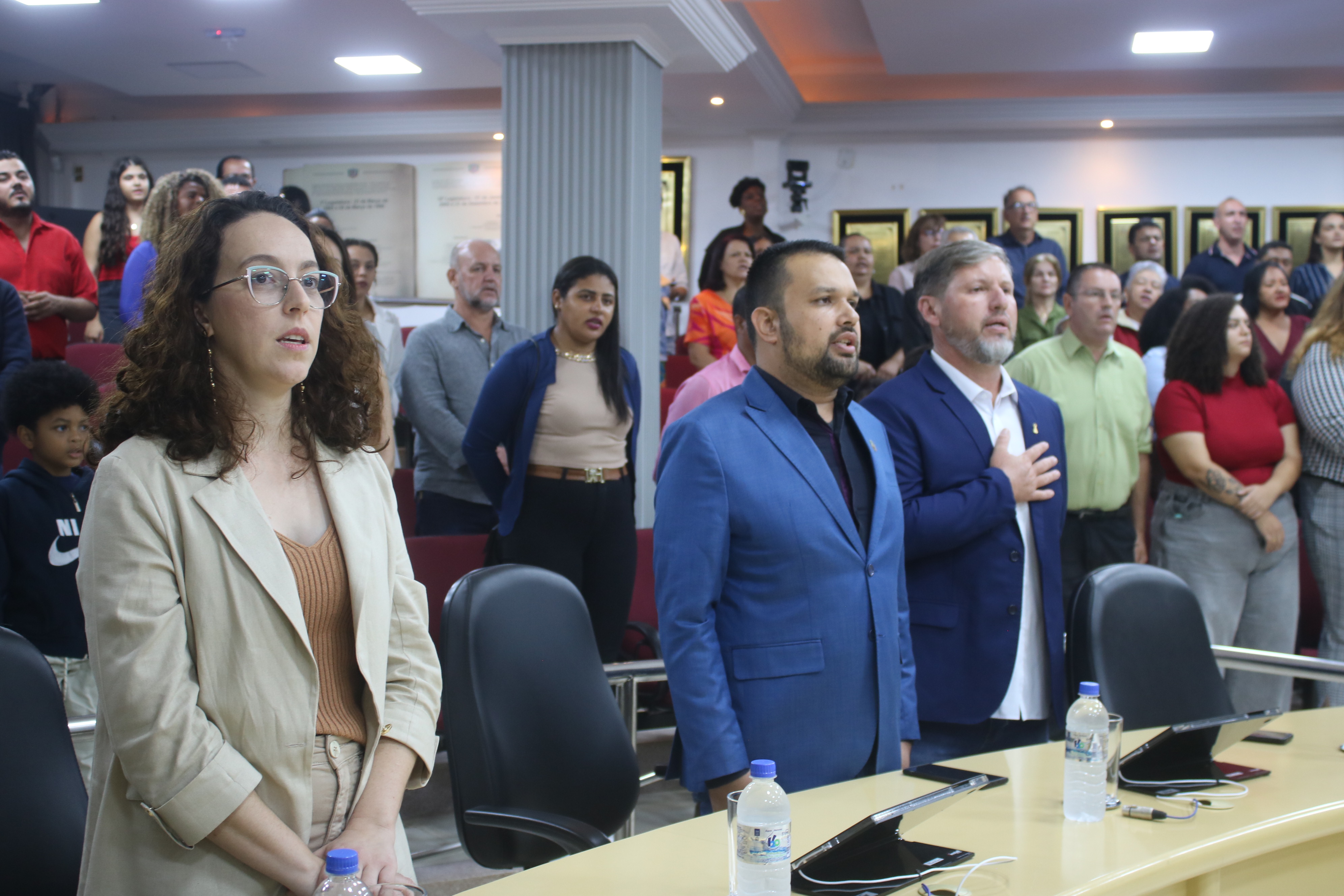 Vista parcial da sessão solene