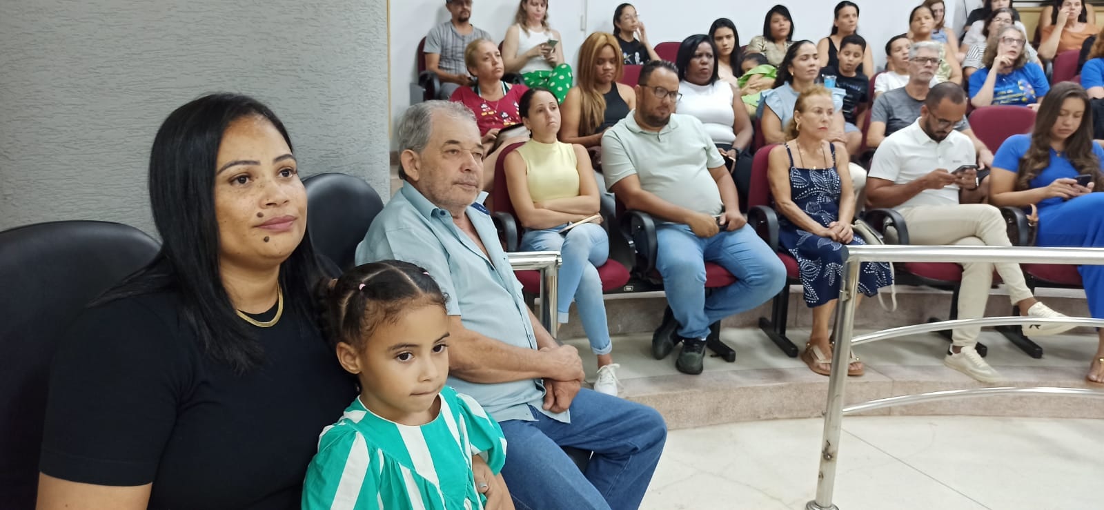 Vista parcial do início do evento. (Imagem: Denílson Lopes)