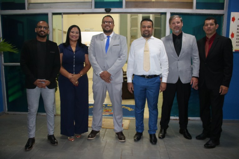 Autoridades municipais durante o evento Autoridades municipais durante o evento