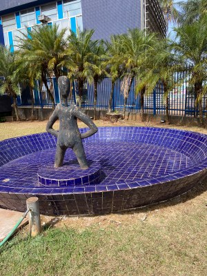 Revitializa esciltura do jardim - foto 01 - dia 12.08.2024 Revitializa esciltura do jardim - foto 01 - dia 12.08.2024